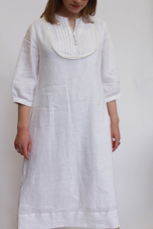 Fitted Kaftan Style Dress